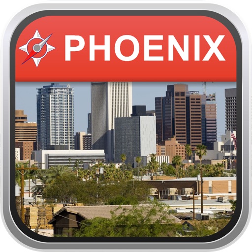 Offline Map Phoenix, AZ, USA: City Navigator Maps