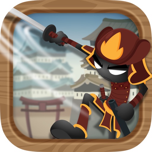 A Samurai Stickman Free - Ninja Rooftop Run Edition