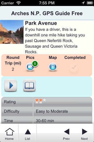 Arches National Park GPS Tour Guide Free screenshot 4