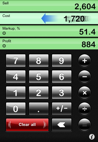 iMarkup - Markup Calculator screenshot 3