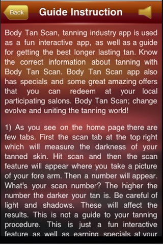 Body Tan Scan screenshot 2