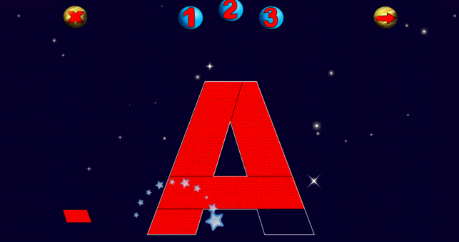 ABC Puzzle: Space Journey LITE(圖2)-速報App