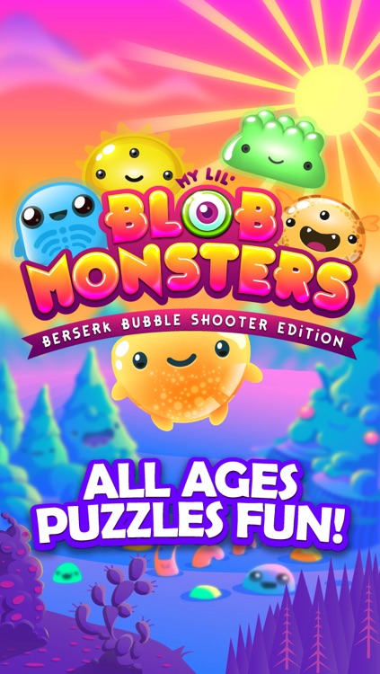 My Lil' Blob Monsters ™ (Berserk Bubble Shooter Edition) - FREE, Addictive Chain Reaction Puzzle Game by Poker Face Apps