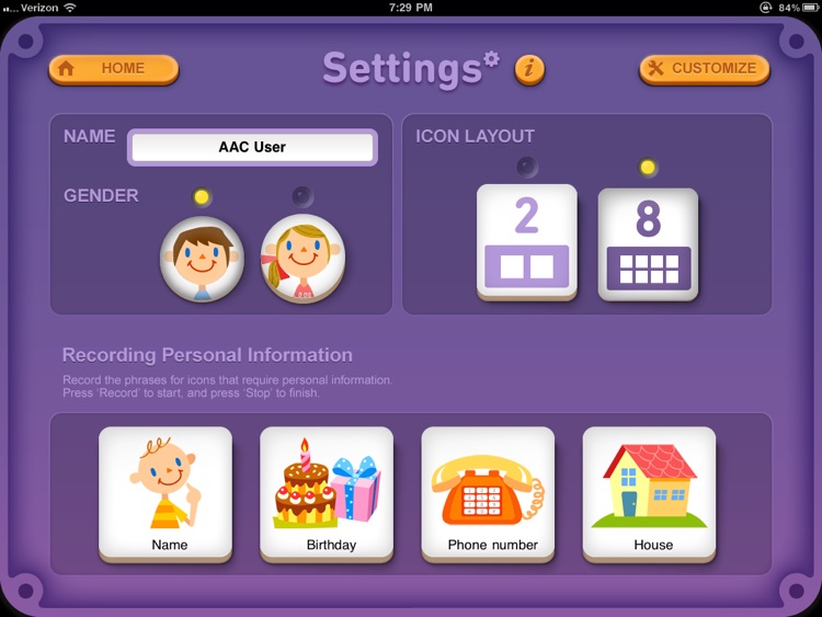 My First AAC by Injini