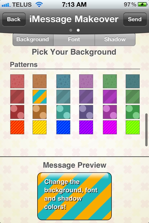 Message Makeover for iMessage - Colorful iMessage Bubbles
