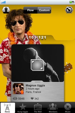 Magnus Uggla Mobile Backstage screenshot 2