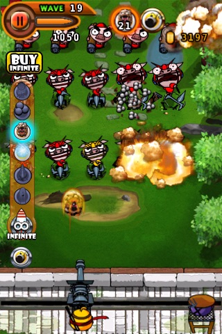 Ninja Chicken 2:shoot'em up