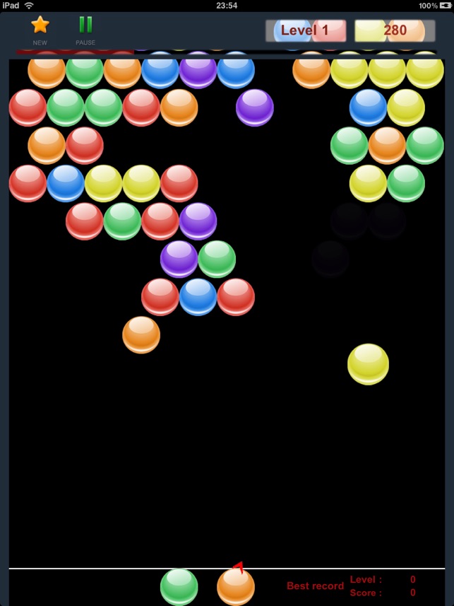 BubbleHitter for iPad(圖4)-速報App