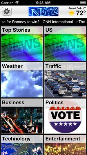 US Headlines, Weather & Traffic(圖1)-速報App