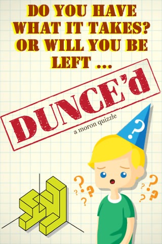 Dunce'd