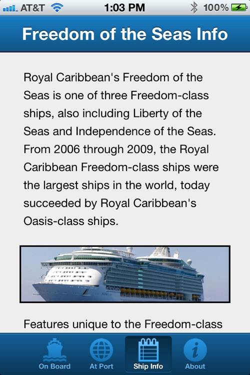 Royal Caribbean Freedom of the Seas Cruise Guide screenshot-4
