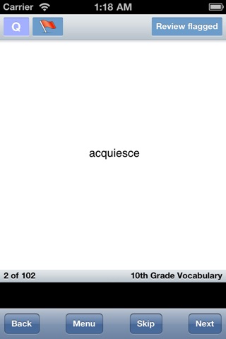 10th Grade English Vocabulary screenshot 2
