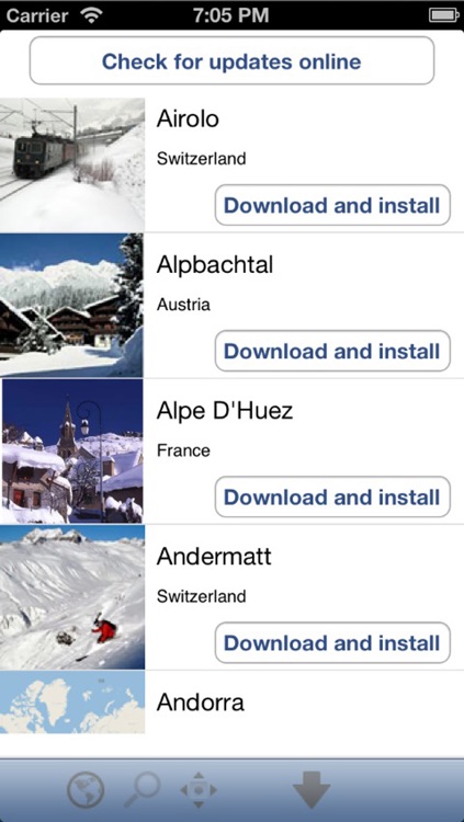 Famous Ski Areas Europe screenshot-3