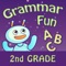 Follow a friendly robot on a language arts adventure