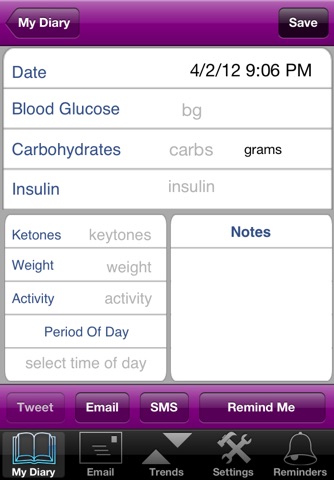 Easy Diabetes Pro screenshot 3