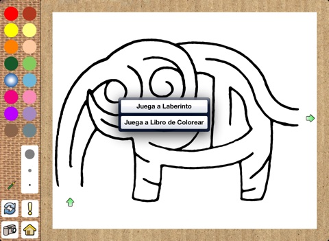 Maze Coloring Book Lite - Animals - screenshot 3