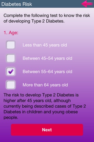 Diabetes Risk screenshot 2
