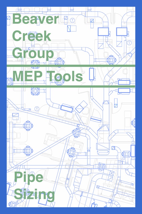 MEP Tools - Pipe Sizing