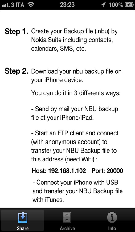 DataImport - Nokia To iPhone version screenshot-3