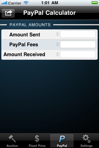 eBay & PayPal Fee Calculator screenshot-3