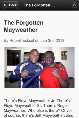 Boxing News and Results screenshot 2