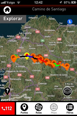 Camino de Santiago en Galicia screenshot 4