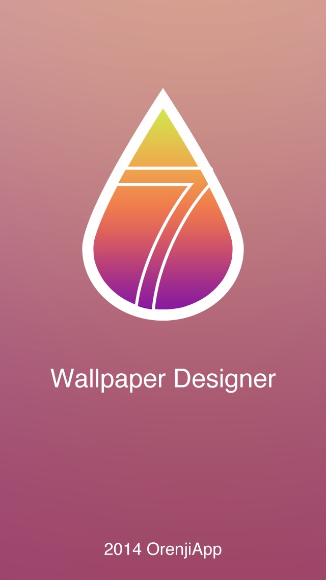 壁紙デザイナー Ios 7の背景デザイナーになろう Iphoneアプリ Applion