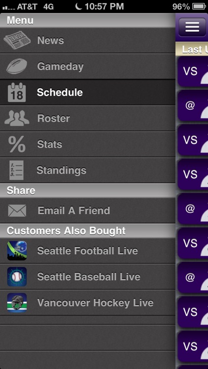 Washington College Football Live