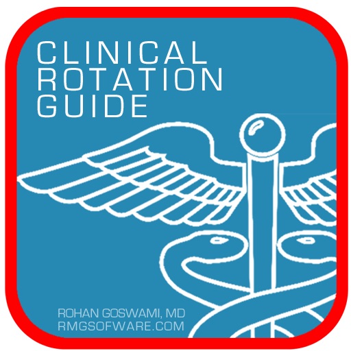 Clinical Rotation Guide iOS App