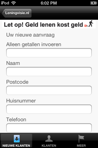 Geld lenen screenshot 3