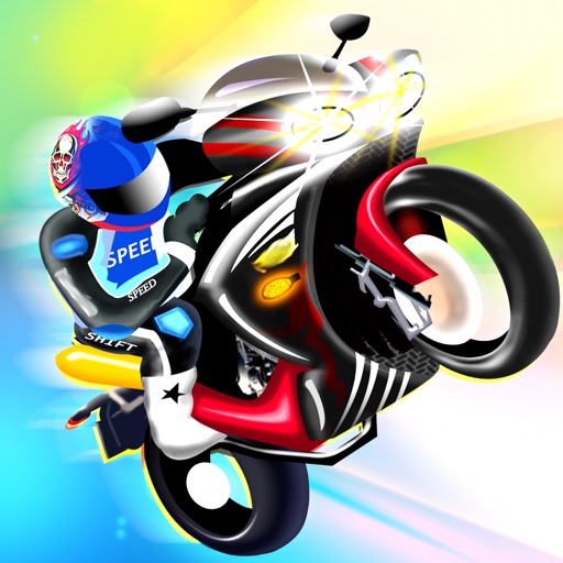 Wheelies Racing Bike - the crazy motorcycle race icon