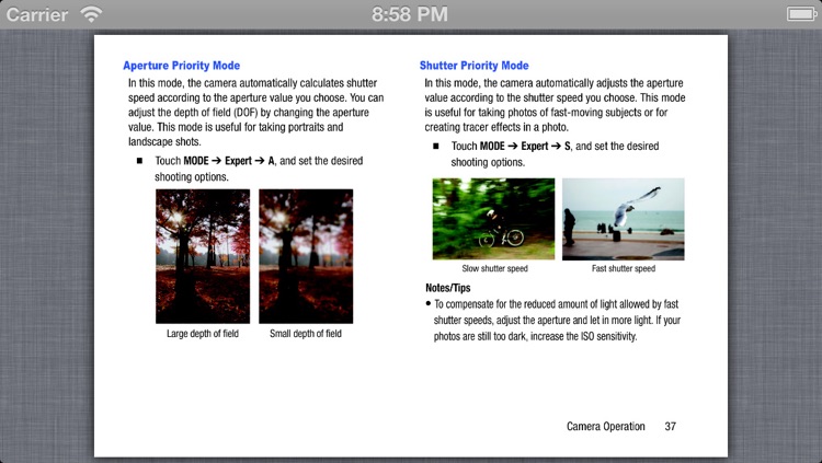 Samsung Camera Handbooks screenshot-3