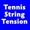 Determine a recommended tennis string tension within the racquet's range based on your skill level, degree of arm trouble, and preference for power or control