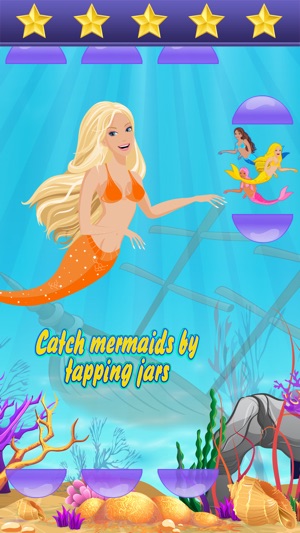 Mermaid Catch - A Pretty Ocean Girl Mermaids Vs. Crazy Bad M(圖2)-速報App