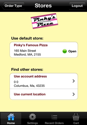 Pinkys Famous Pizza screenshot 2