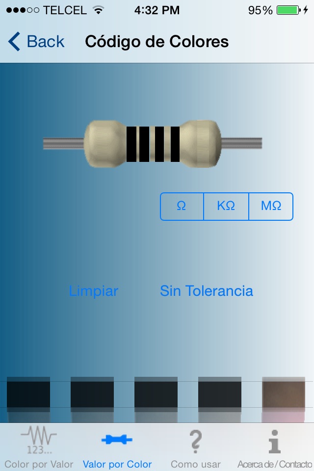 iResistor screenshot 4