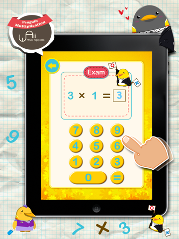 Penguin Multiplication For iPad screenshot 4