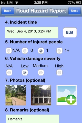 Road Hazards Reporting screenshot 4