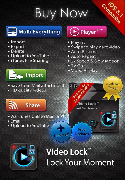 Video Lock Free - Simple, Secure, and Stylish Private Showcase screenshot-4