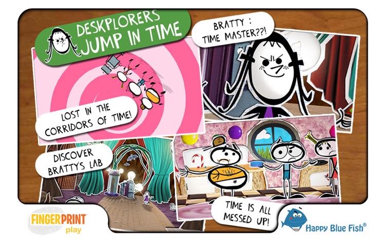 Jump in Time   (The Deskplorers - History Book - for 7 to 11 yo kids)