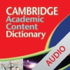 Audio Cambridge Academic Content Dictionary