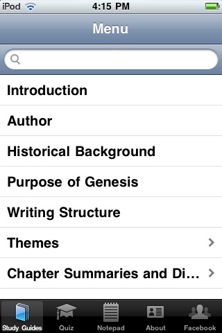 The Book of Genesis Bible Study App screenshot 2