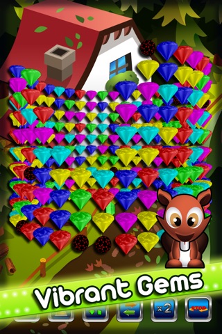 Flashy Bird Jewel Crush screenshot 3