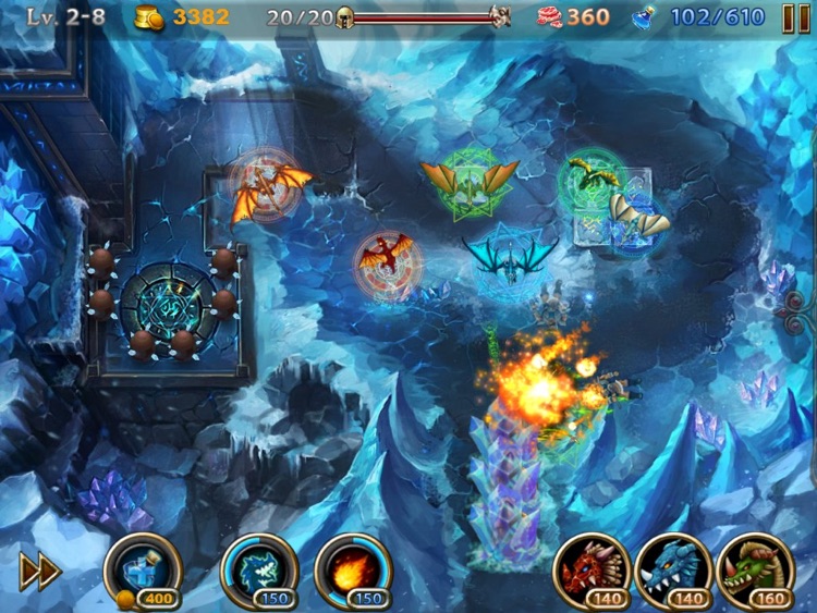 Lair Defense: Dungeon HD screenshot-3