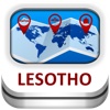 Lesotho Guide & Map - Duncan Cartography