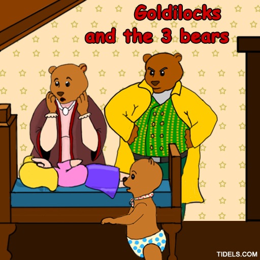 Tidels Goldilocks and the 3 Bears with voice Recording