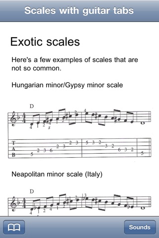 Musical Scales screenshot 4