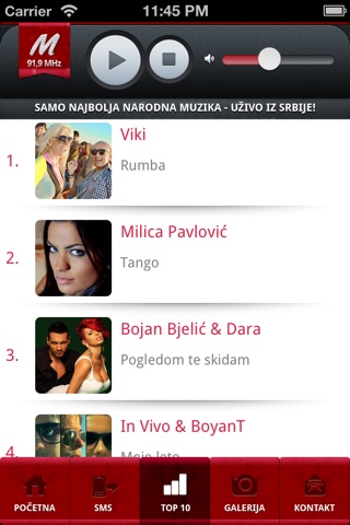 Radio Morava screenshot 3