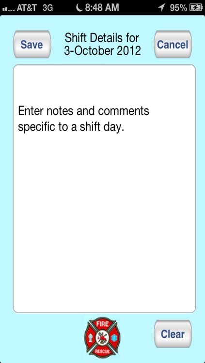 Shift Calendar Kelly