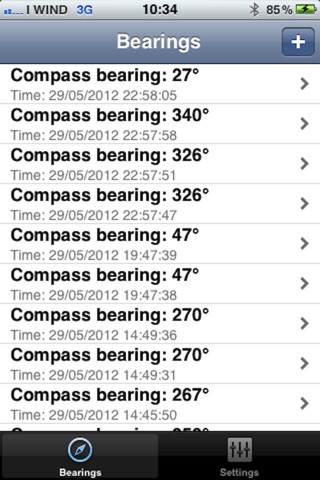 Hand Bearing Compass screenshot 2